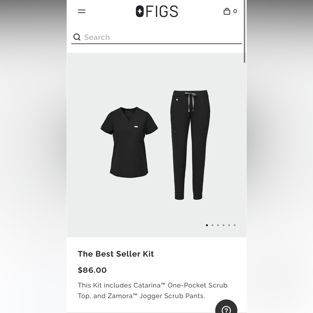 Figs Catarina and Jogger Scrubs